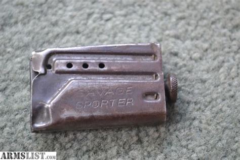 ARMSLIST - For Sale: Savage Sporter Magazine