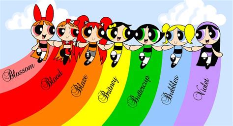 ppg_rainbow_ | Powerpuff Girls | Pinterest | Puff Girl and Girls