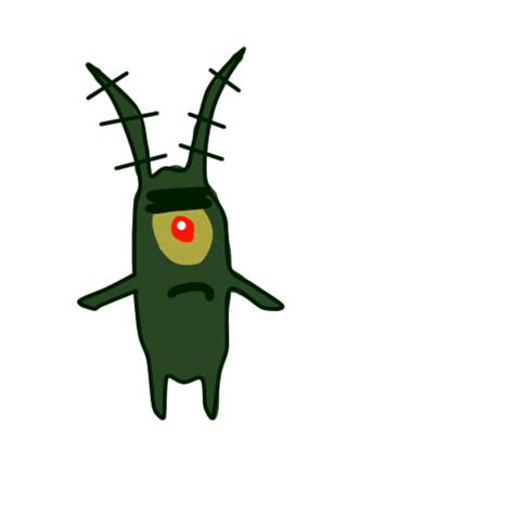 Plankton from spongebob by justine2003 on deviantART