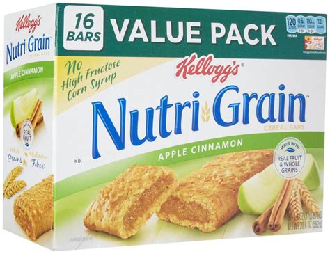 Nutri Grain Bar Apple Cinnamon Nutrition Facts | Besto Blog