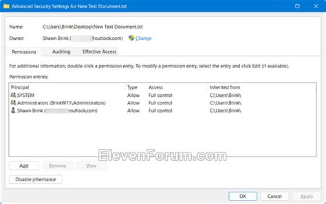 Add or Remove "Advanced security" Context Menu in Windows 11 | Windows 11 Forum