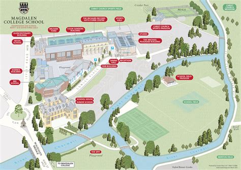 Map and grounds - Magdalen College School Oxford