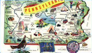 Pennsylvania Map Tourist Attractions - ToursMaps.com