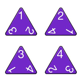 4-Sided Dice Clip Art & Templates by Digital Classroom Clipart | TpT