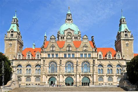 Hannover, Neues Rathaus Stock Photo | Adobe Stock