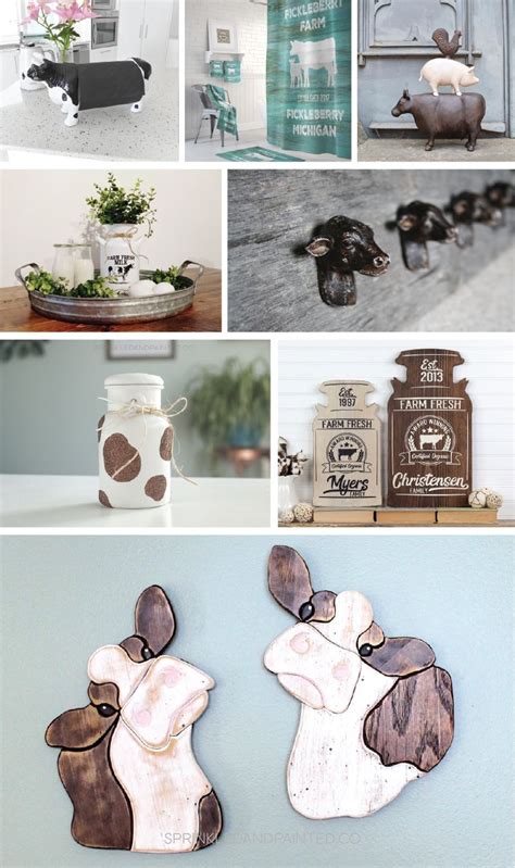 Cow Themed Decor for Your Home or Office | Cow kitchen decor, Cow decor ...