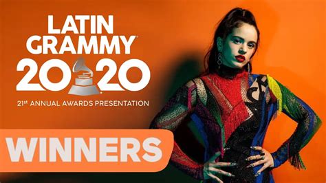 Latin Grammy Awards 2020 - Winners - YouTube