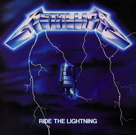 METALLICA - Ride The Lightning Album Cover Art Print Poster 12 x 12: Amazon.ca: Home & Kitchen