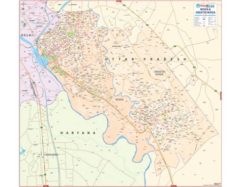 Noida Location In India Map