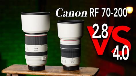 Canon RF 70-200 F4 vs F2.8: The Ultimate Lens Showdown