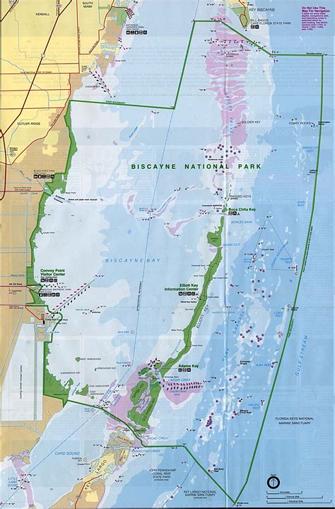 Biscayne National Park Map - Biscayne National Park • mappery