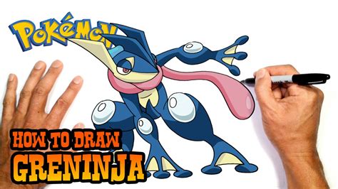 How to Draw Greninja | Pokemon - YouTube