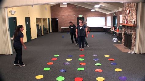 Mine Field or Land Mines - YouTube | Team building games, Fun team ...