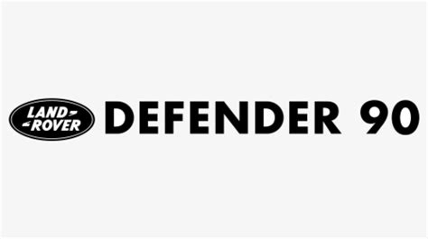 Defender 90 Logo Png Transparent - Land Rover, Png Download - kindpng