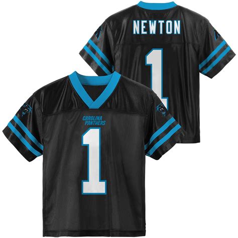 NFL, Player: C Newton, Carolina Panthers, YOUTH Player Jersey, Size 4(XS) - 18(XXL), Team Color ...