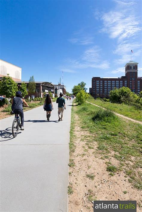 Atlanta BeltLine Eastside Trail: Midtown ATL running & cycling