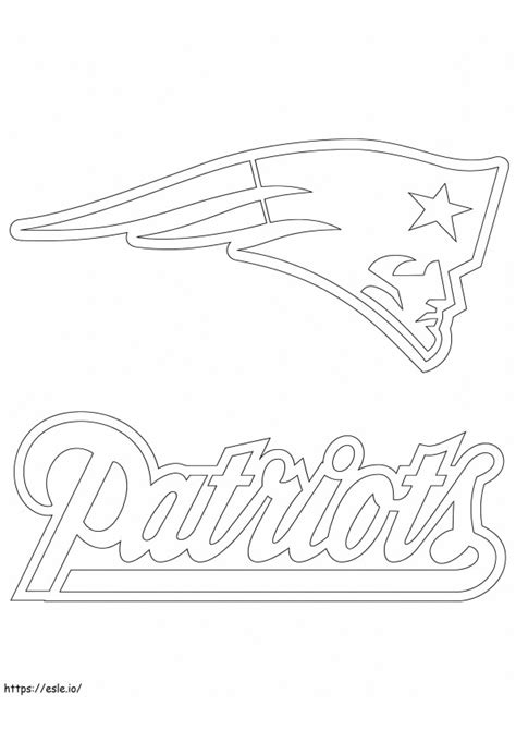 1576916688 New England Patriots Logo coloring page