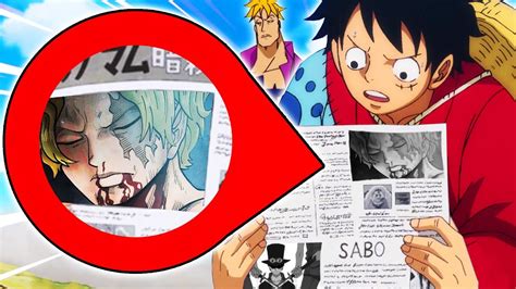 RUFFYS REAKTION über die NEWS von SABO... | One Piece - YouTube