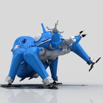 tachikoma 3d model