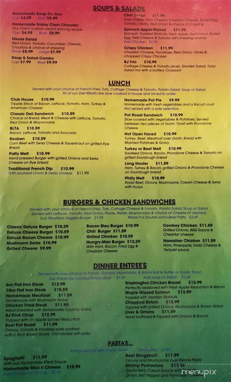 Menu of Island Restaurant in Rock Island, WA 98850