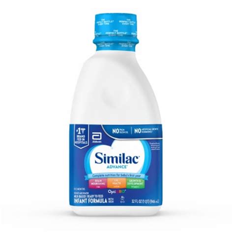 Similac® Advance Ready-to-Feed Infant Formula with Iron, 32 fl oz ...