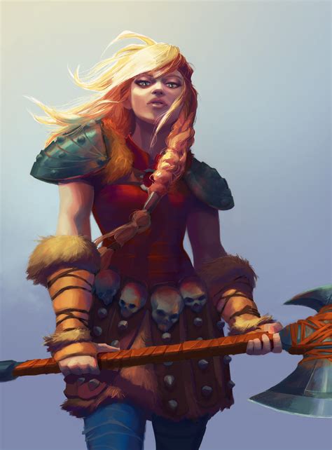 ArtStation - Astrid fanart