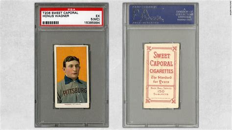 1909 Honus Wagner baseball card sells for $2.1 million