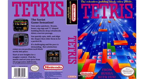 Do we know who painted the Tetris NES box art? : r/Tetris