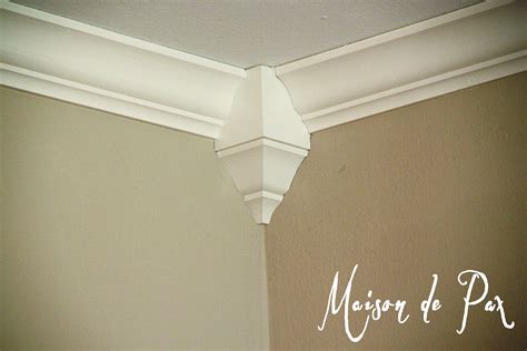 Installing Crown Molding - Maison de Pax