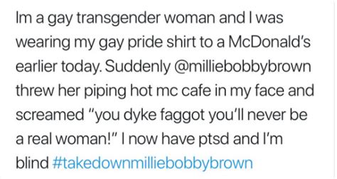 The “Millie Bobby Brown is homophobic” meme, explained - Vox