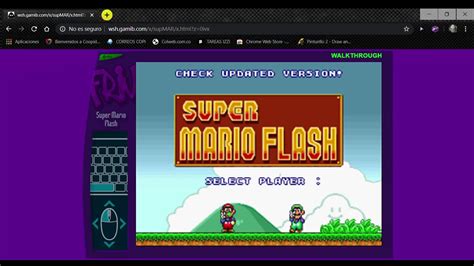 SUPER MARIO FLASH EN JUEGOS FRIV - YouTube