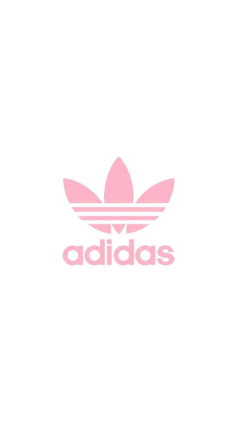 Pink Adidas Logo Wallpaper