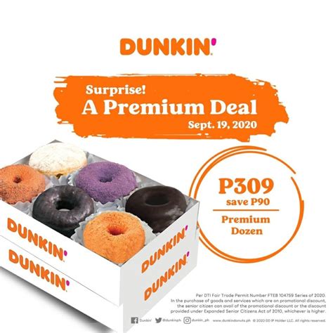 Dunkin' Donuts Premium Deal | Manila On Sale