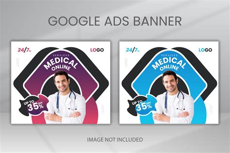 Medical Care Banner Template Design Graphic by VMSIT · Creative Fabrica