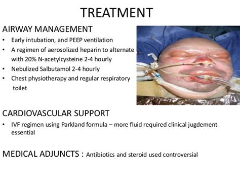 Inhalational burns injury