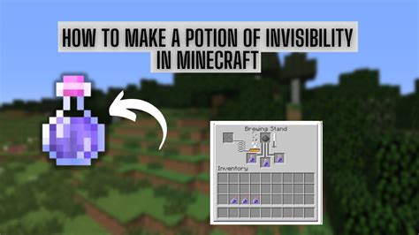 How to make a Potion of Invisibility in Minecraft - KiwiPoints