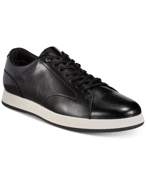 Alfani Benny Lace-up Sneakers, Created For Macy's in Black for Men | Lyst