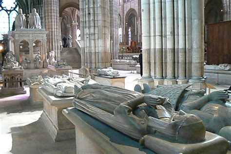 Tombs of French kings and queens inside the Saint-Denis basilica. | Basilica of st denis, Saint ...