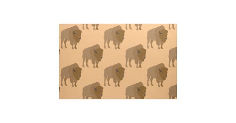 Buffalo Fabric | Zazzle