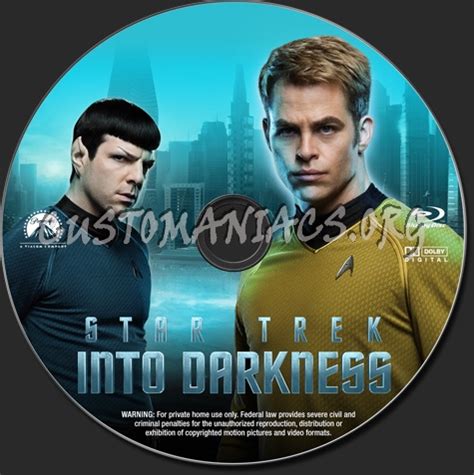 Star Trek Into Darkness blu-ray label - DVD Covers & Labels by ...