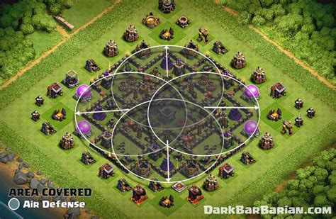 War Base Th 9 Anti Dragon : Townhall 9 Base Layouts And Links : Th9 war ...