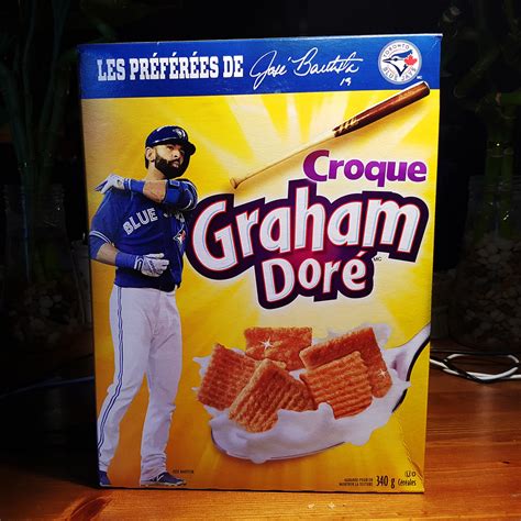 The Bat Flip - José Bautista Cereal Box | 7 June 2016. | Cold, Indrid | Flickr