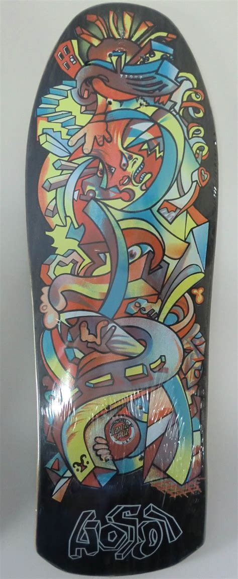 NOS Christian Hosoi "Picaso" skateboard model from Santa Cruz / Hosoi ...