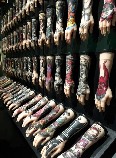 Does anyone collect fake skin tattooed arms? : r/tattooscratchers