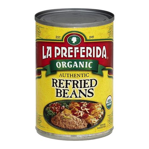 Organic Refried Pinto Beans – Frijoles Refritos Orgánicos | La Preferida