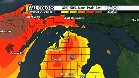 Fall Colors Start to Emerge Across Michigan, With The Best Views Up ...