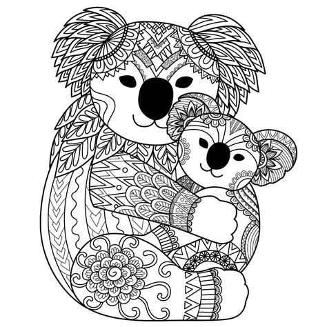 Animal Coloring Pages for Kids: Free Printable Coloring Pages of ...