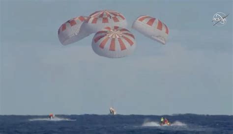 SpaceX Crew Dragon Splashes Down After Perfect Return to Earth ...