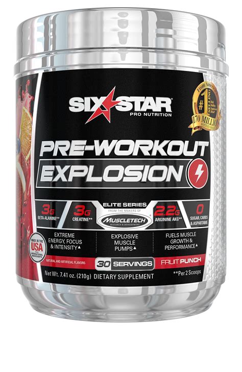 Six-Star Pre-Workout Explosion | Pre-Workout World