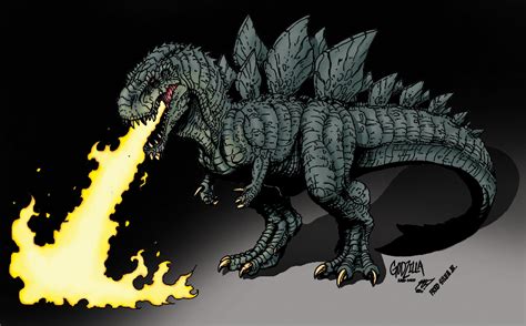 Godzilla neo neo preview by Matt Frank by Luzproco on DeviantArt